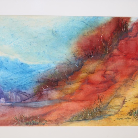 Gelseichter Original “High Meadow." Fine Art - Picture 5 of 5